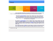 Tablet Screenshot of envoytechnologies.com